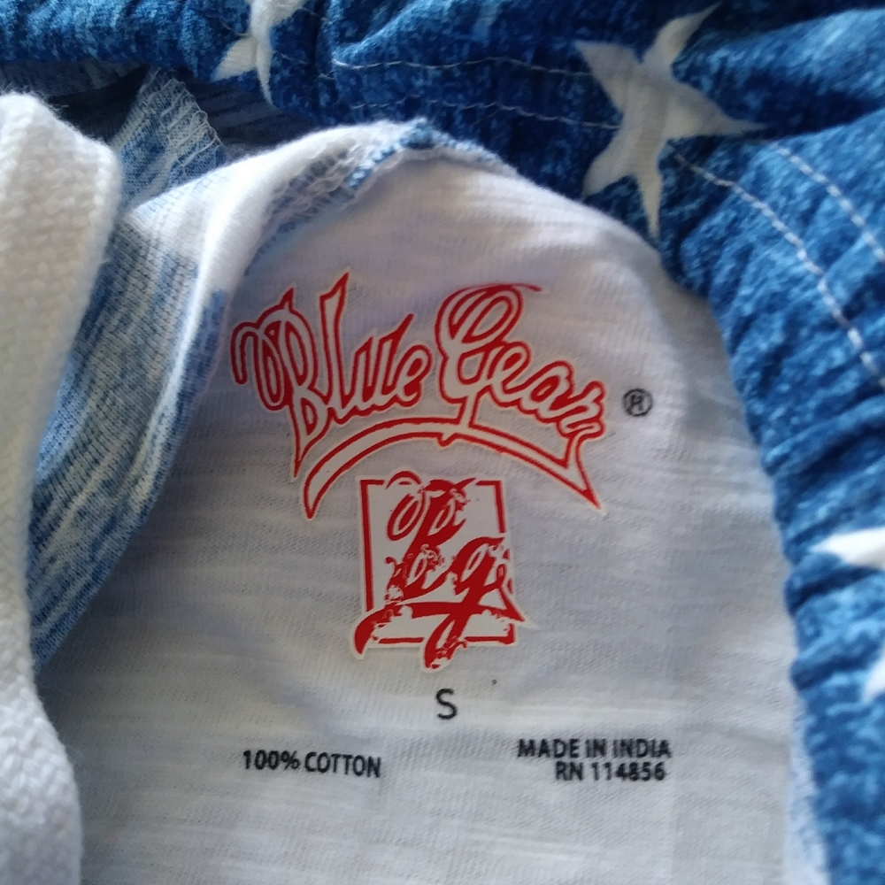 BLUE GEAR hoodie Sz S